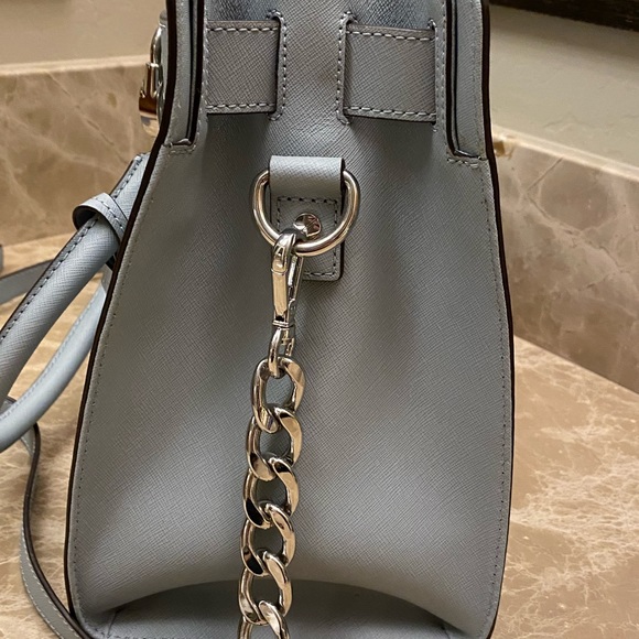 Michael Kors HAMILTON Large EW light blue purse. Lightly used. - Picture 9 of 10